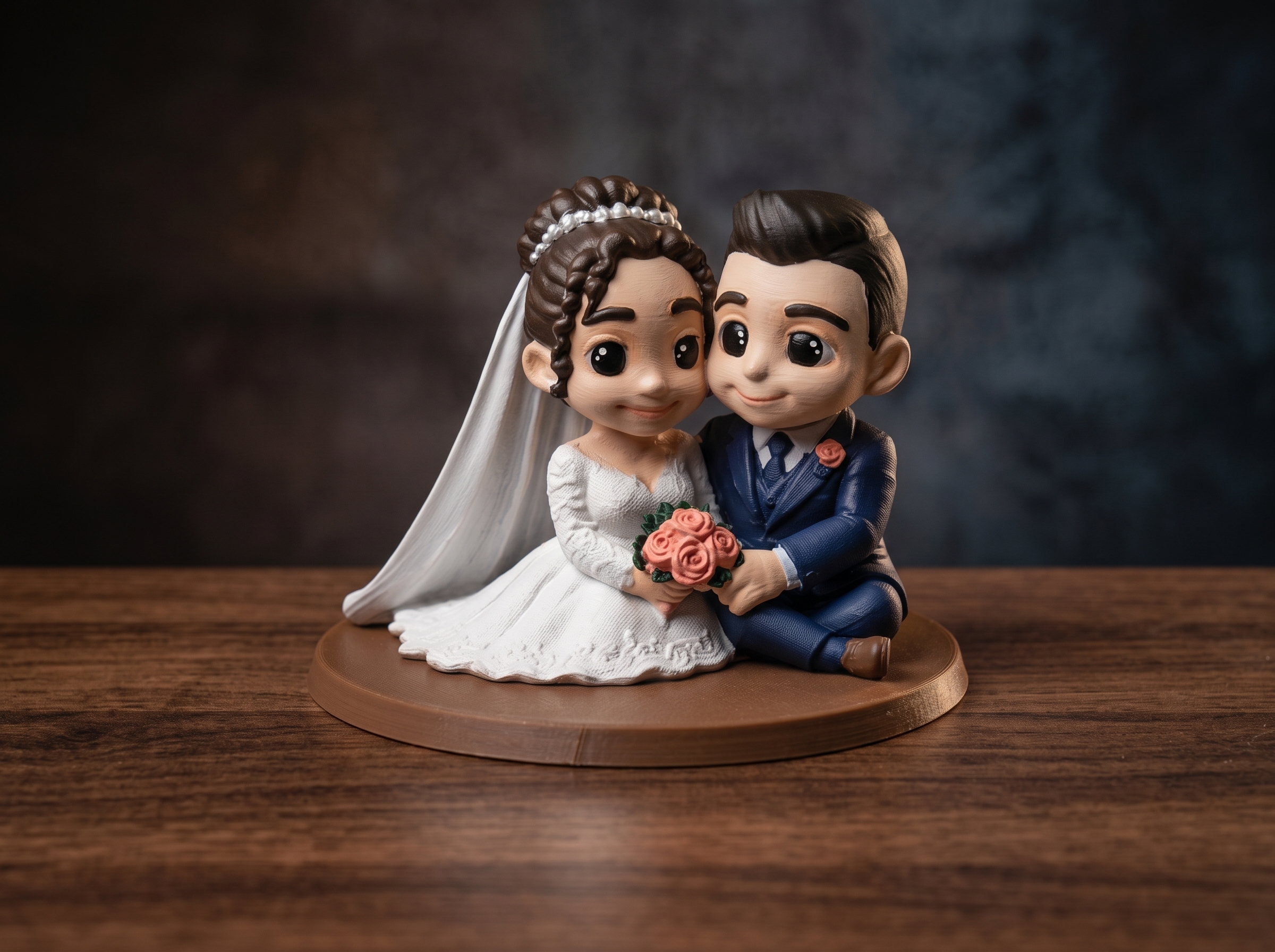 Miniatura detalhada impressa em 3D